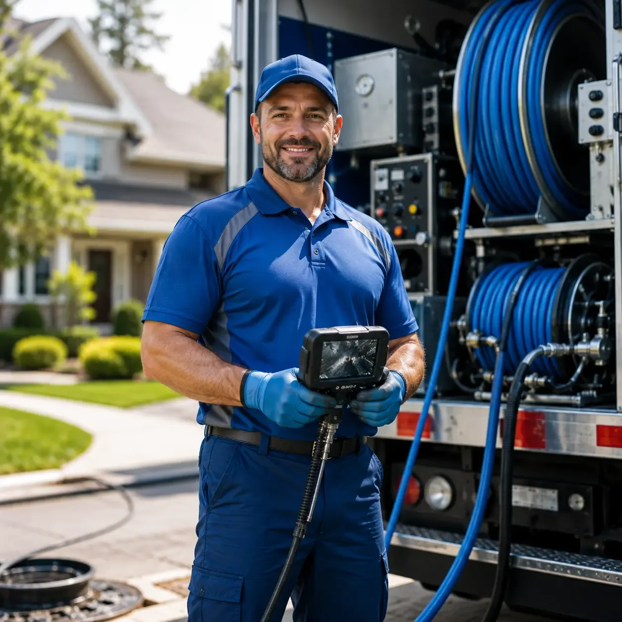 Local outdoor drain cleaning specialists in Harrisburg, NE